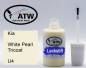 Preview: Kia, White Pearl Tricoat, U4: 20ml Lackstift, von ATW Autoteile West.